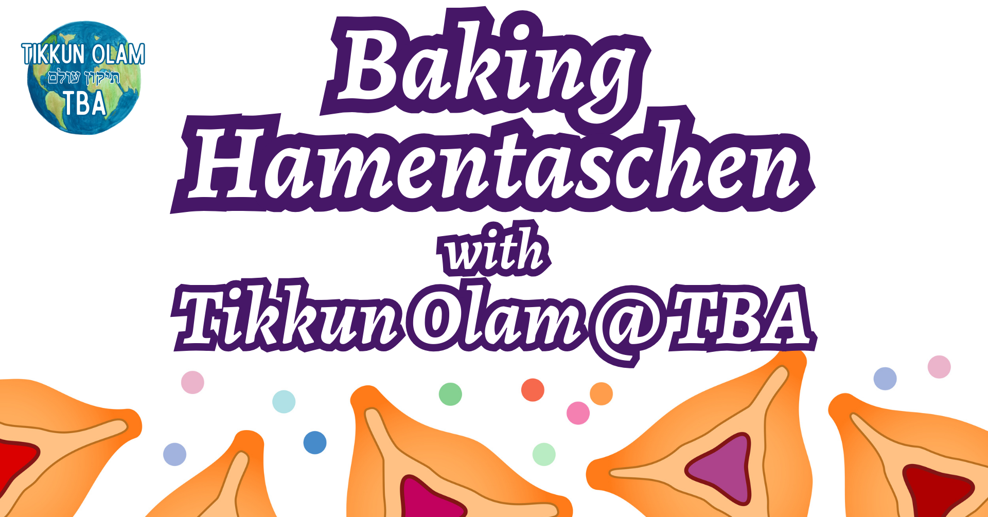 Tikkun Olam Hamentaschen