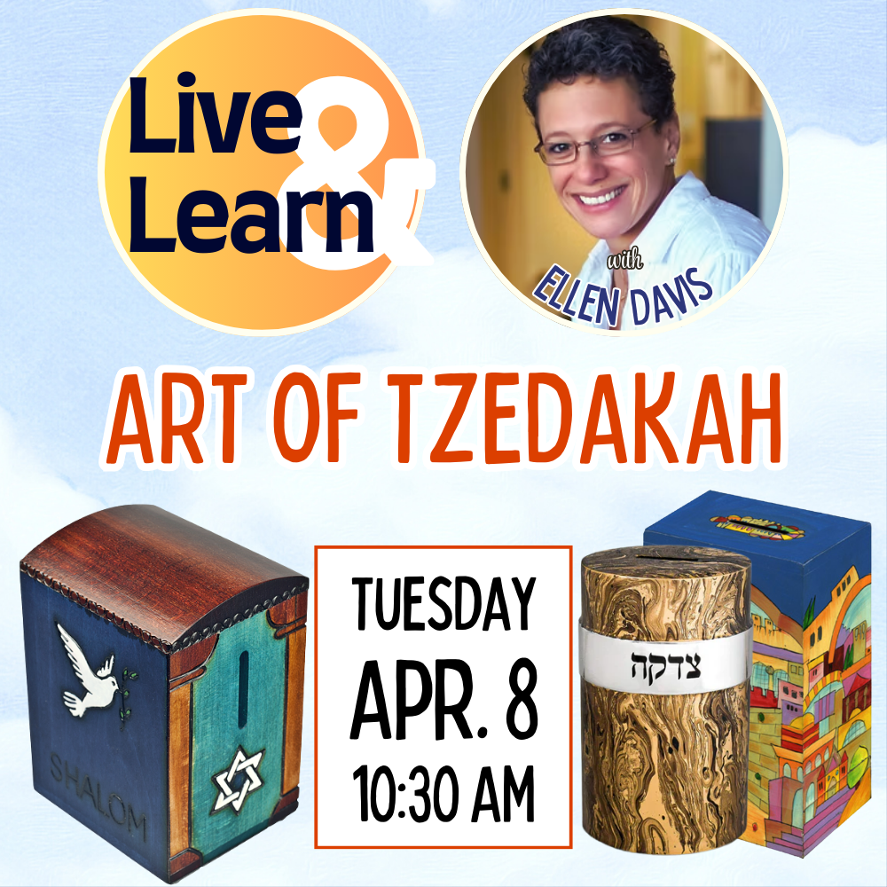 Art of Tzedakah with Ellen Davis