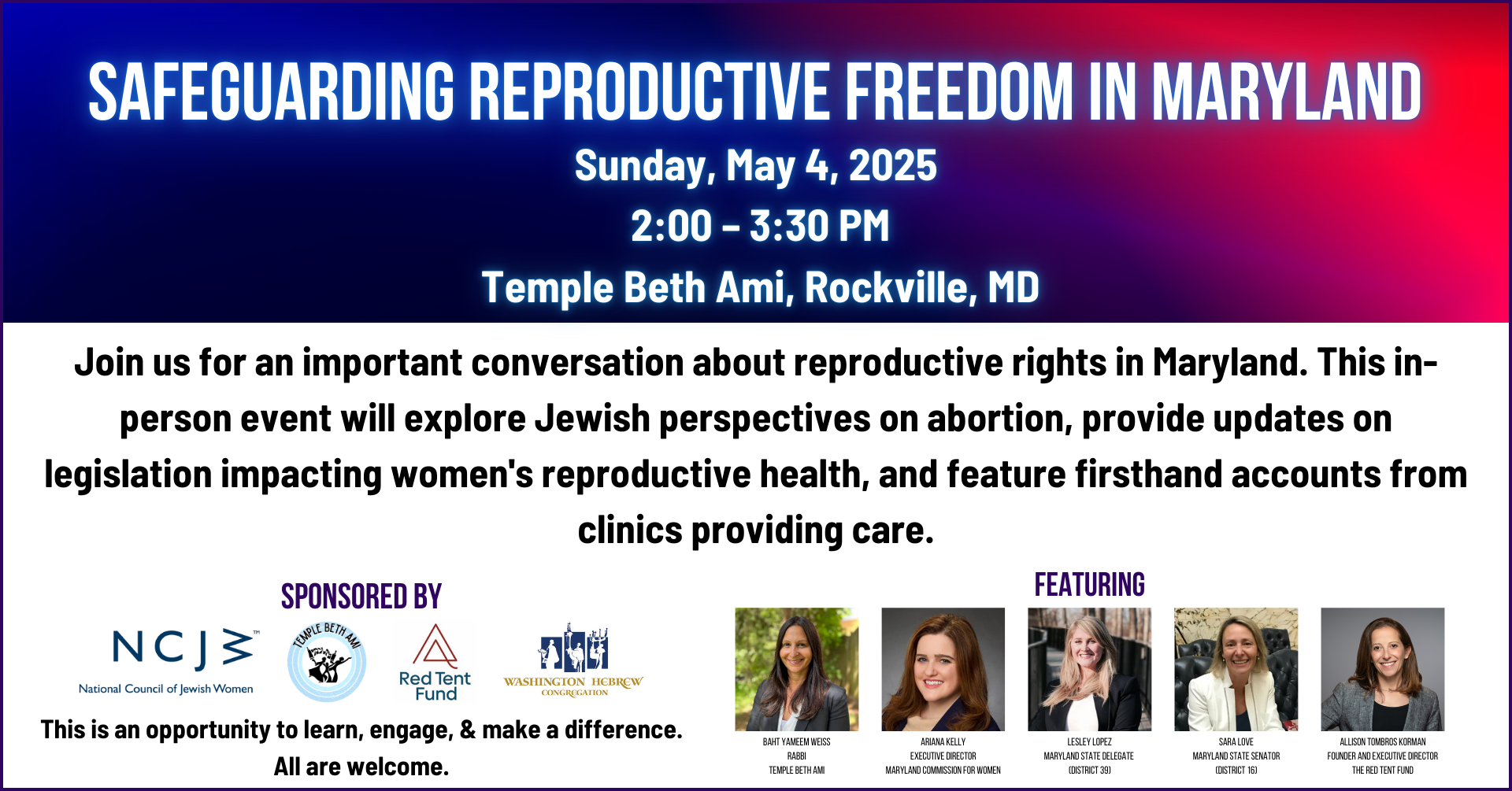 Safeguarding Reproductive Freedom in Maryland (1920 x 1005 px)