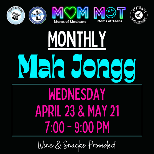 TBA Monthly Mah Jongg Night - All are Welcome